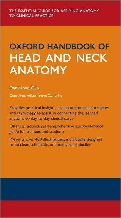 Книга Oxford Handbook of Head and Neck Anatomy DANIEL VAN GIJN