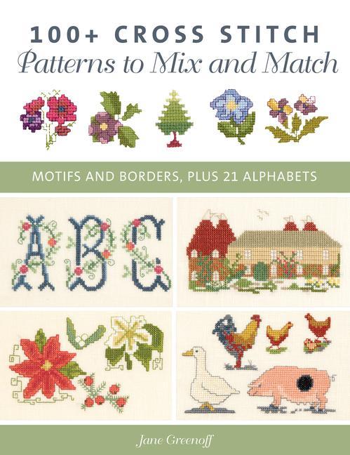 Könyv 100+ Cross Stitch Patterns to Mix and Match Jane Greenoff