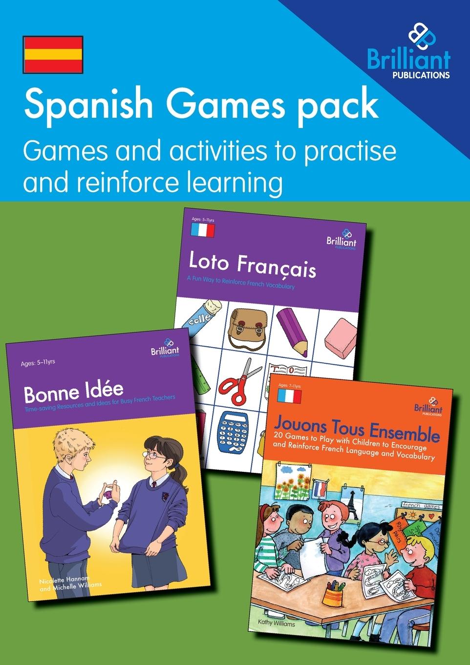 Buch Spanish Games pack Kathy Williams