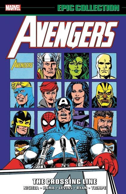 Book Avengers Epic Collection: The Crossing Line Mark Gruenwald