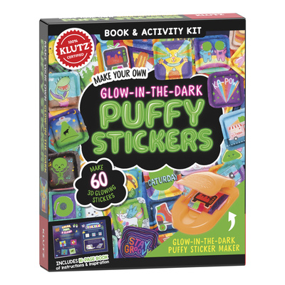 Könyv Make Your Own Glow-in-the-Dark Puffy Stickers (Klutz) Editors of Klutz