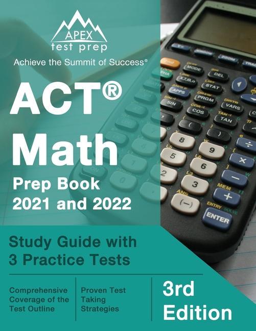 Kniha ACT Math Prep Book 2021 and 2022 
