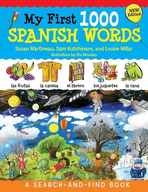 Kniha My First 1000 Spanish Words, New Edition: A Search-And-Find Book Sam Hutchinson
