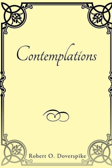 Book Contemplations Robert O. Doverspike