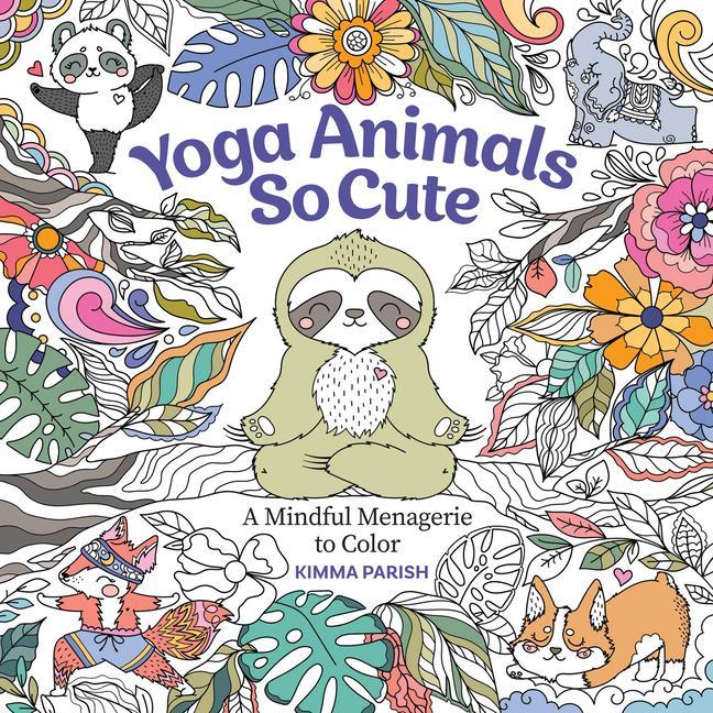 Kniha Yoga Animals So Cute 