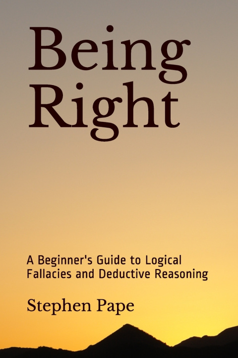 Βιβλίο Being Right Pape Stephen Pape