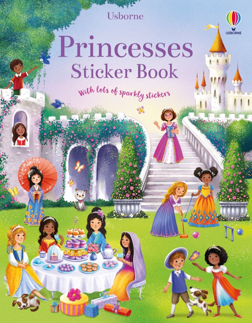 Книга Princesses Sticker Book Fiona Watt