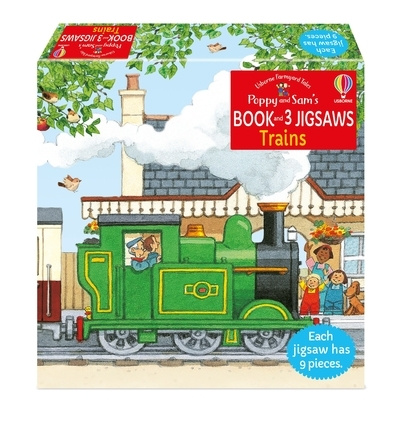 Kniha Poppy and Sam's Book and 3 Jigsaws: Trains NOT KNOWN