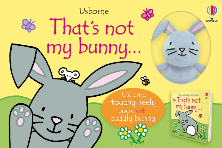 Knjiga That's Not My Bunny Book and Toy Fiona Watt