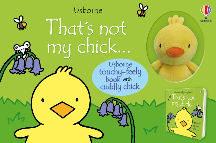 Knjiga That's Not My Chick Book and Toy Fiona Watt