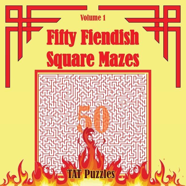 Knjiga Fifty Fiendish Square Mazes Margaret Gregory