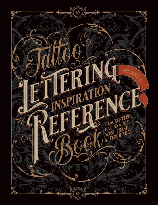 Könyv Tattoo Lettering Inspiration Reference Book 