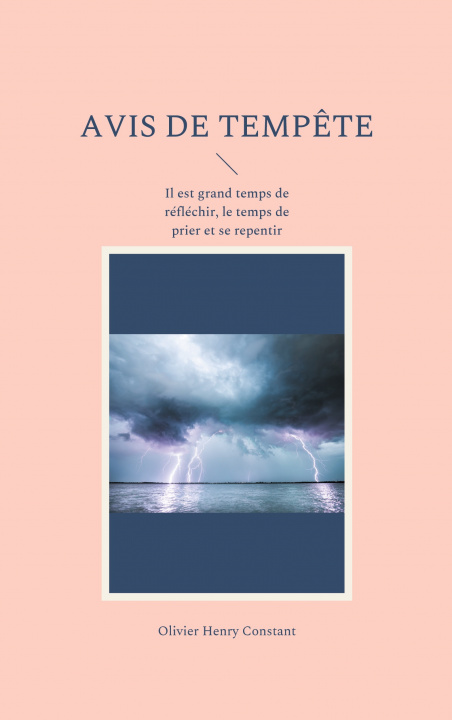 Knjiga Avis de tempete Olivier Henry Constant