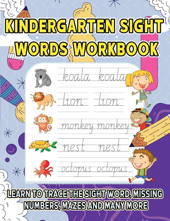 Kniha Kindergarten Sight Words Workbook 