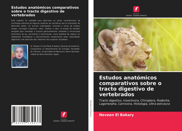 Kniha Estudos anatomicos comparativos sobre o tracto digestivo de vertebrados 