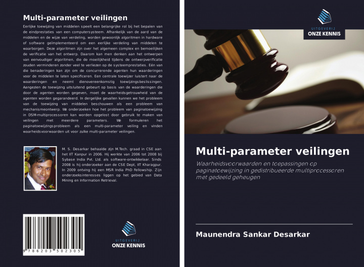 Knjiga Multi-parameter veilingen Maunendra Sankar Desarkar