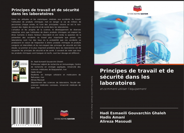 Knjiga Principes de travail et de securite dans les laboratoires Hadis Amani