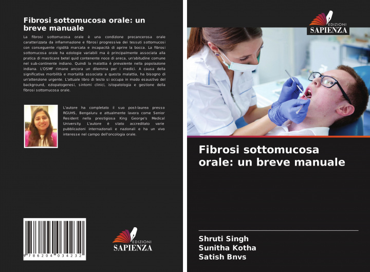 Книга Fibrosi sottomucosa orale Sunitha Kotha