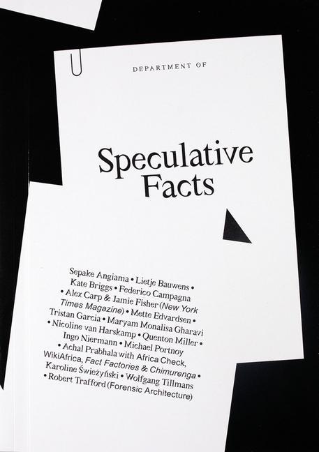 Kniha Speculative Facts 