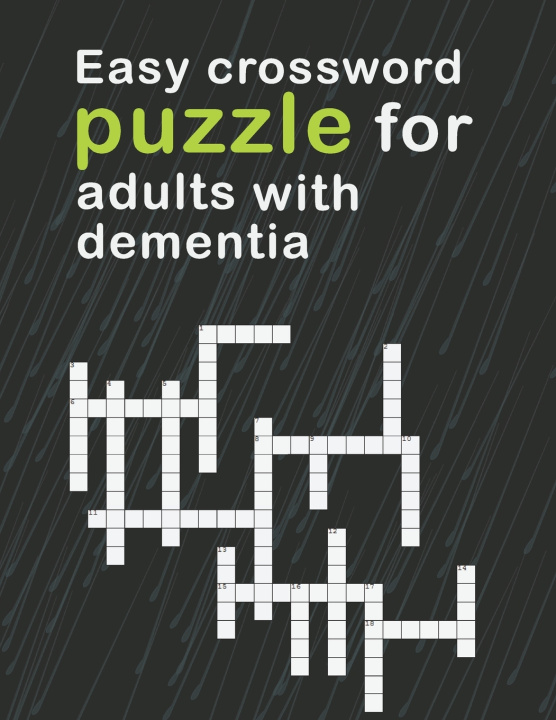 Knjiga Easy Crossword Puzzles For Adults With dementia Luxurymedia Press