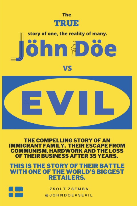 Knjiga John Doe vs Evil Zsemba Zsolt Zsemba