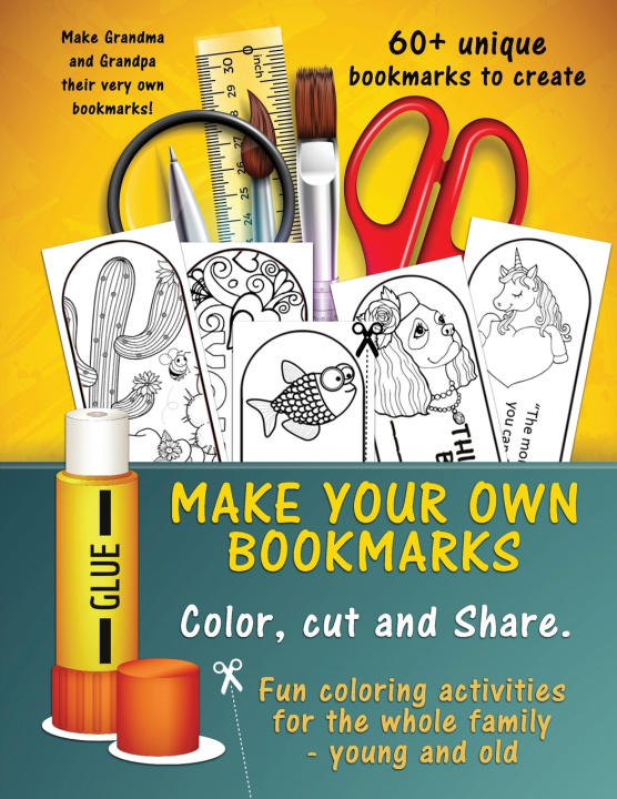 Knjiga Make Your Own Unique Bookmarks Press Paradox Press