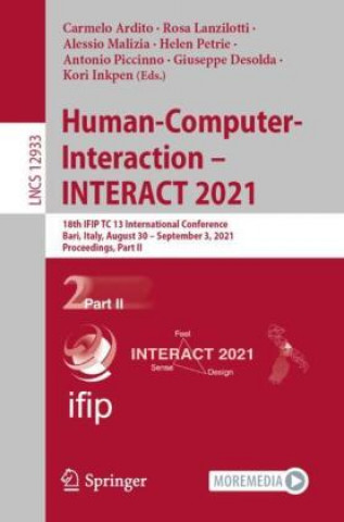 Book Human-Computer Interaction - INTERACT 2021 Rosa Lanzilotti