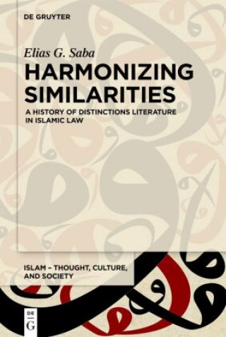 Knjiga Harmonizing Similarities Elias G. Saba