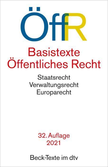 Kniha Basistexte Öffentliches Recht 
