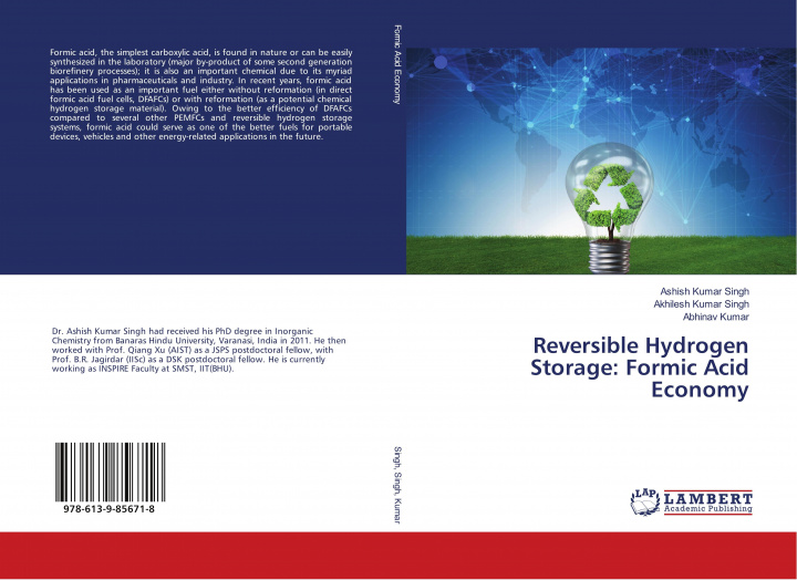 Boek Reversible Hydrogen Storage: Formic Acid Economy Akhilesh Kumar Singh