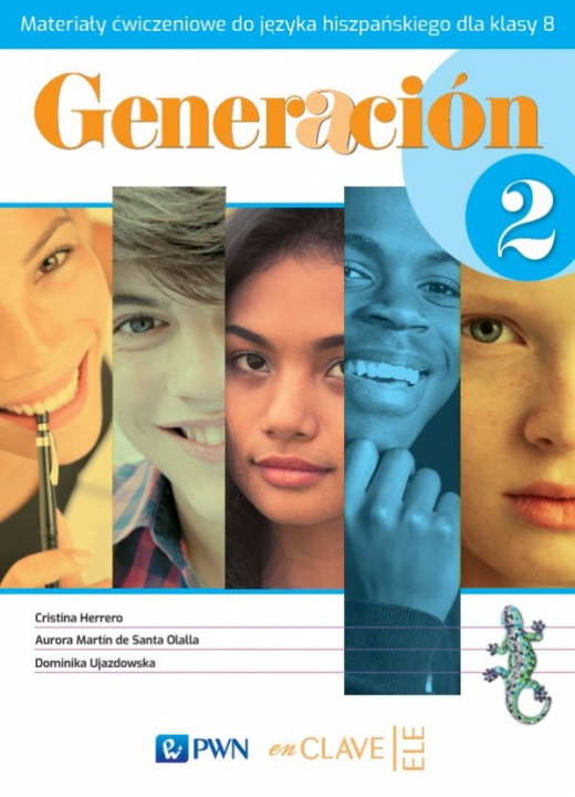 Knjiga Generacion 2. Język hiszpański. Szkoła podstawowa klasa 8. Materiały ćwiczeniowe Cristina  Herrero