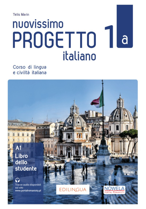 Book Nuovissimo Progetto Italiano 1A podręcznik + zawartość online ed. PL 