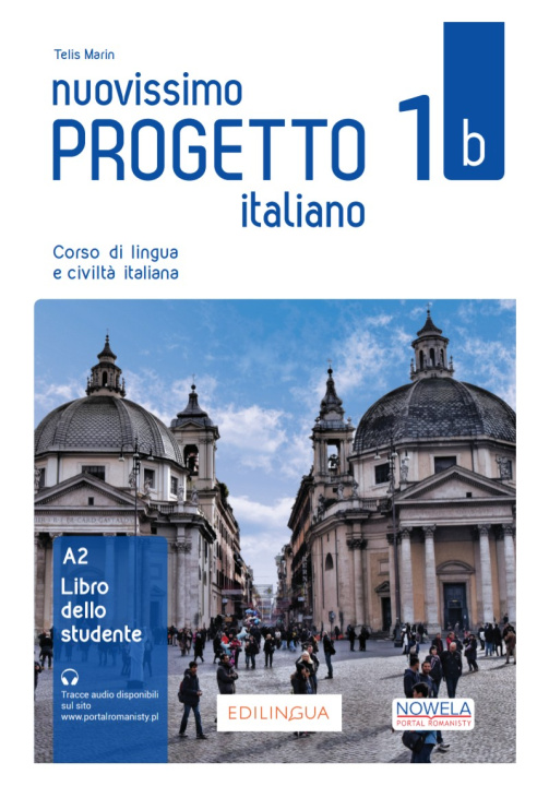 Book Nuovissimo Progetto Italiano 1B podręcznik + zawartość online ed. PL 