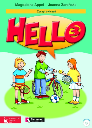 Knjiga Hello! 3 WB + CD Magdalena Appel