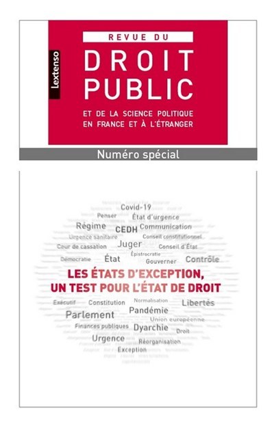 Knjiga LES ETATS D EXCEPTION, UN TEST POUR L ETAT DE DROIT collegium