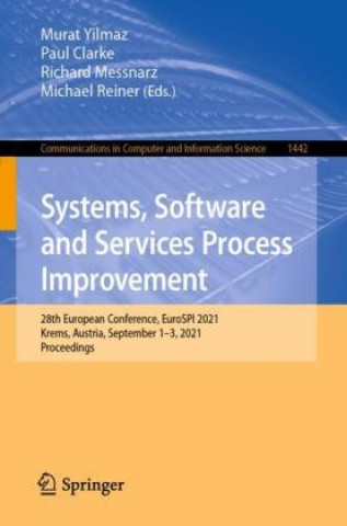 Kniha Systems, Software and Services Process Improvement Michael Reiner