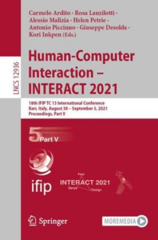 Book Human-Computer Interaction - INTERACT 2021 Rosa Lanzilotti