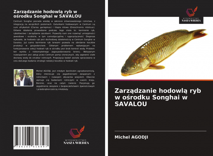 Kniha Zarz&#261;dzanie hodowl&#261; ryb w o&#347;rodku Songhai w SAVALOU 