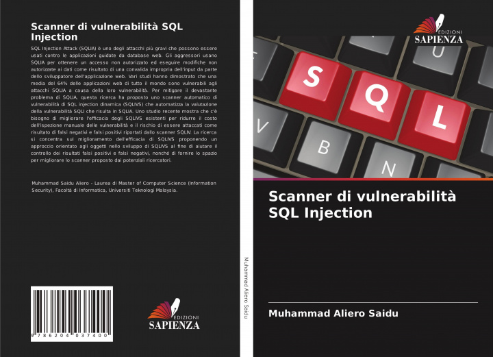 Knjiga Scanner di vulnerabilita SQL Injection Muhammad Aliero Saidu