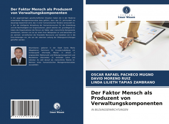 Buch Faktor Mensch als Produzent von Verwaltungskomponenten David Moreno Ruiz