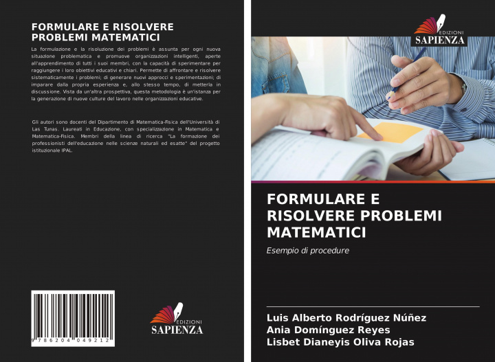 Knjiga Formulare E Risolvere Problemi Matematici Ania Domínguez Reyes