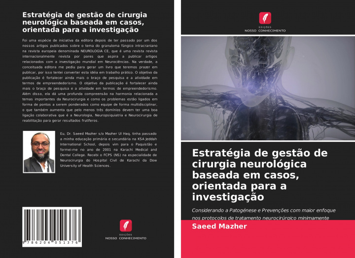 Könyv Estrategia de gestao de cirurgia neurologica baseada em casos, orientada para a investigacao 