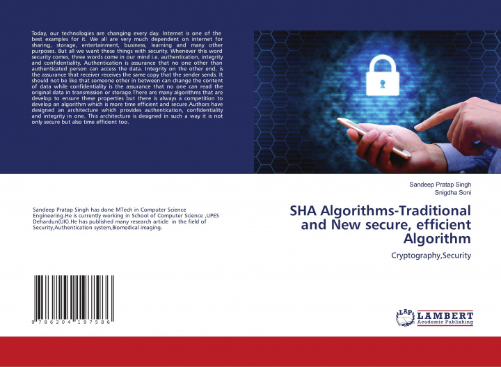 Knjiga SHA Algorithms-Traditional and New secure, efficient Algorithm Snigdha Soni
