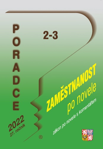 Book Poradce 2-3/2022 – Zákon o zaměstnanosti s komentářem Ladislav Jouza