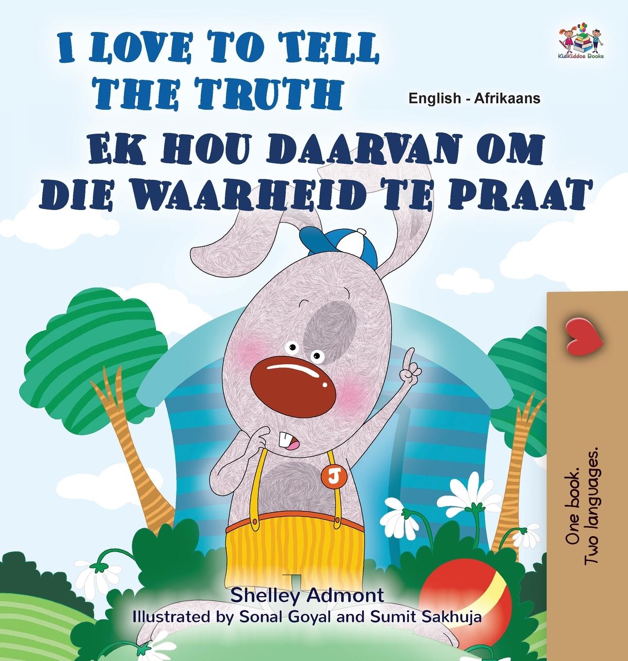 Kniha I Love to Tell the Truth (English Afrikaans Bilingual Children's Book) Kidkiddos Books
