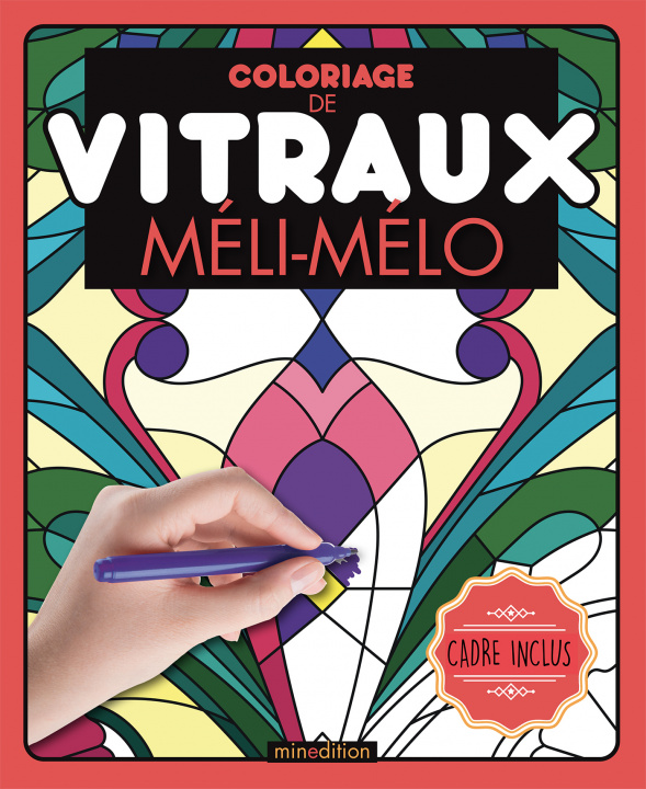 Libro Coloriage de vitraux - Méli-mélo 