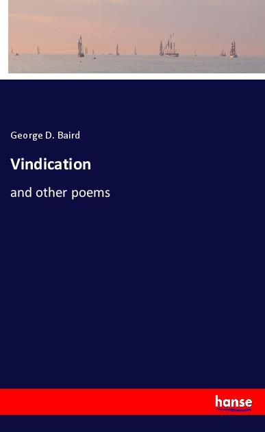 Knjiga Vindication George D. Baird