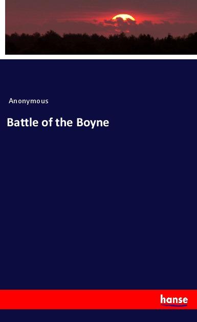 Carte Battle of the Boyne 