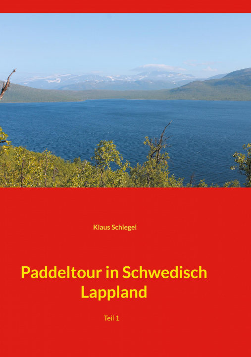 Carte Paddeltour in Schwedisch Lappland 