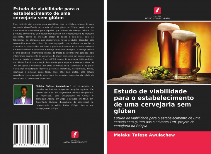 Kniha Estudo de viabilidade para o estabelecimento de uma cervejaria sem gluten 